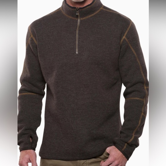 Khul Thor Style Espresso Small Quarter Zip - Picture 8 of 9